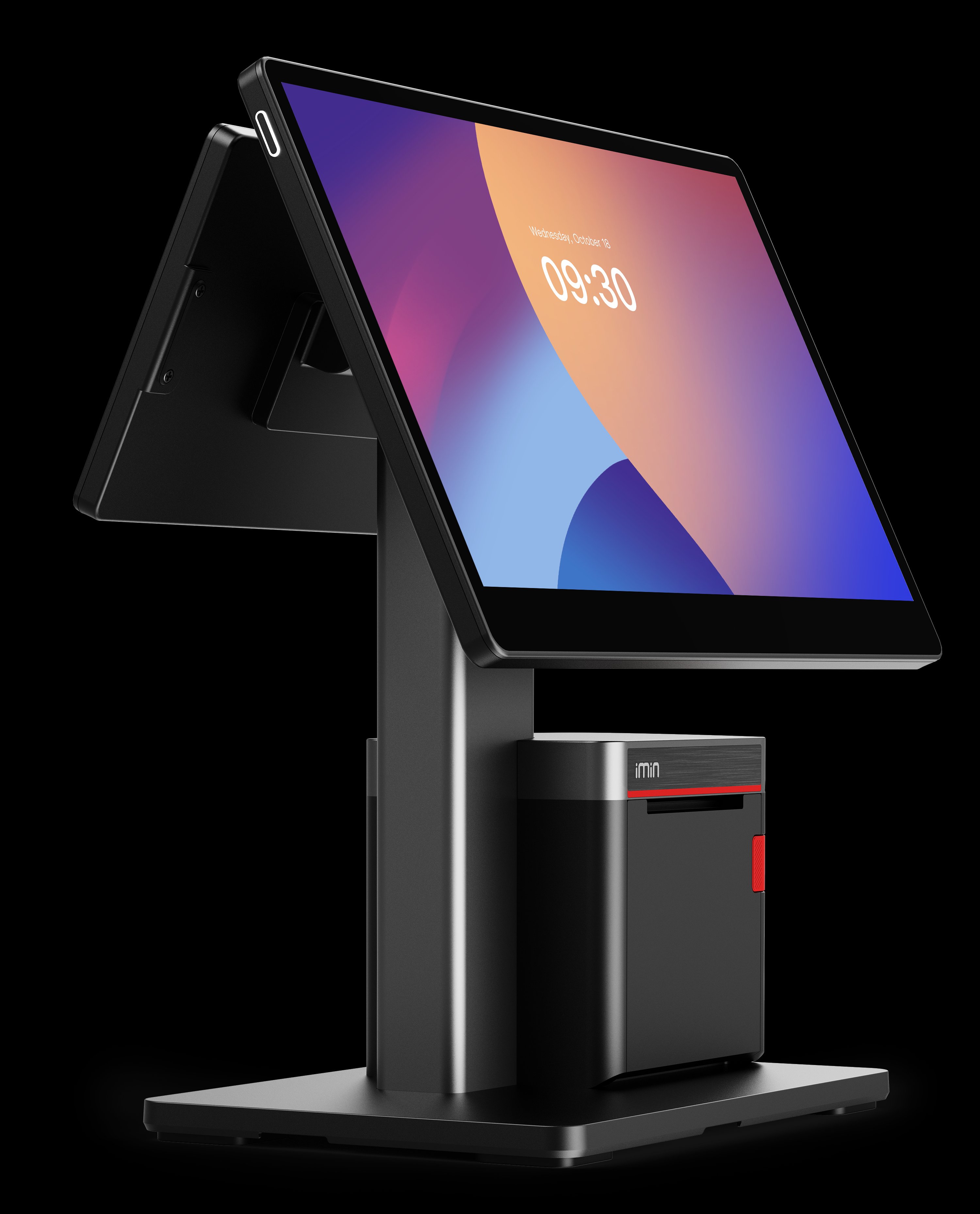 Touch screen POS računar sa drugim ekranom za kupca